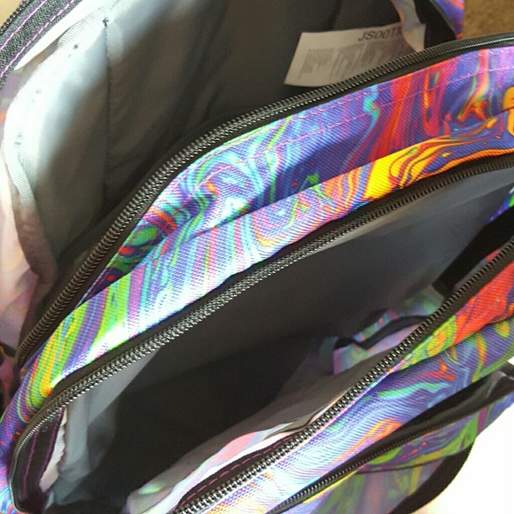 Supermax Multi Acid Rainbow Swirl Backpack - Picture 4 of 8